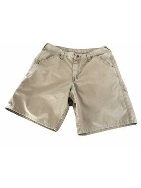 Lee Cargo Shorts Khaki Mens 38 Beige Tan Tough Durable Outdoor Hiking Fishing